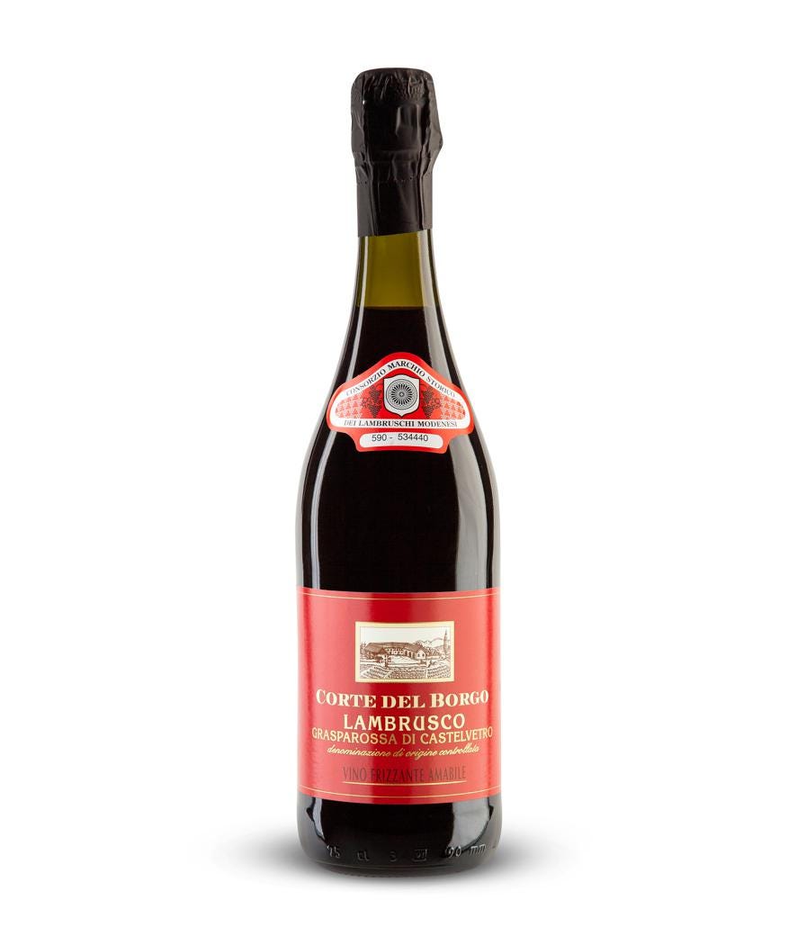 Lambrusco Grasparossa di Castelvetro DOC Corte del Borgo CANTINE RIUNITE & CIV SOC COOP AGR