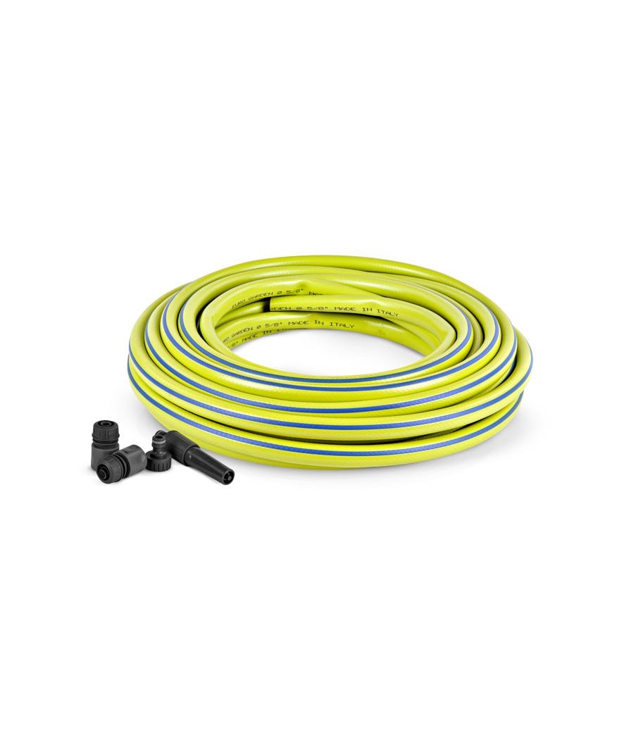 Tubo da giardino giallo