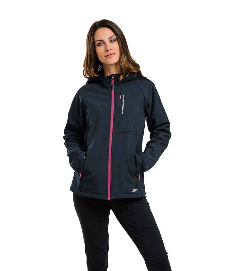 Es Sport Giacca donna Soft Shell in poliestere