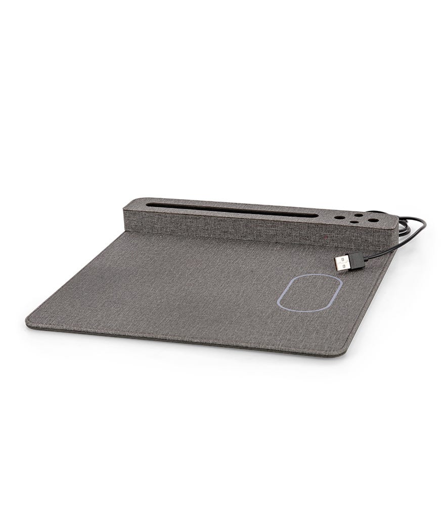 Tappetino per mouse con caricatore wireless 