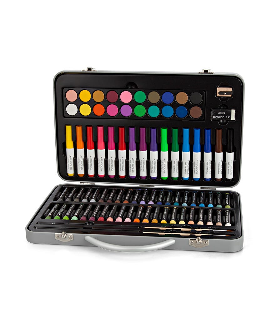 Kit artistico 84 pezzi ''Studio Lab'' multicolor