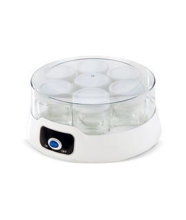Yogurtiera elettrica con 7 vasetti in vetro 