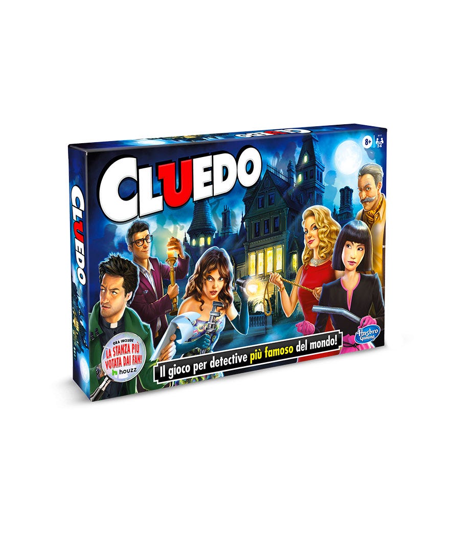 Cluedo gioco da tavola  (+8)