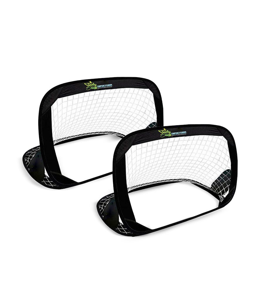 Set 2 porte calcio pop up 