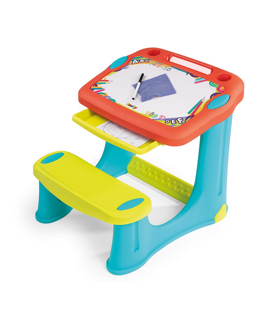 Banco Scuola con 12 accessori Activity multicolor