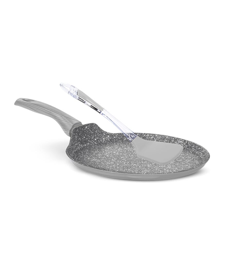 Set crepiere 28 cm con rivestimento antiaderente + paletta 