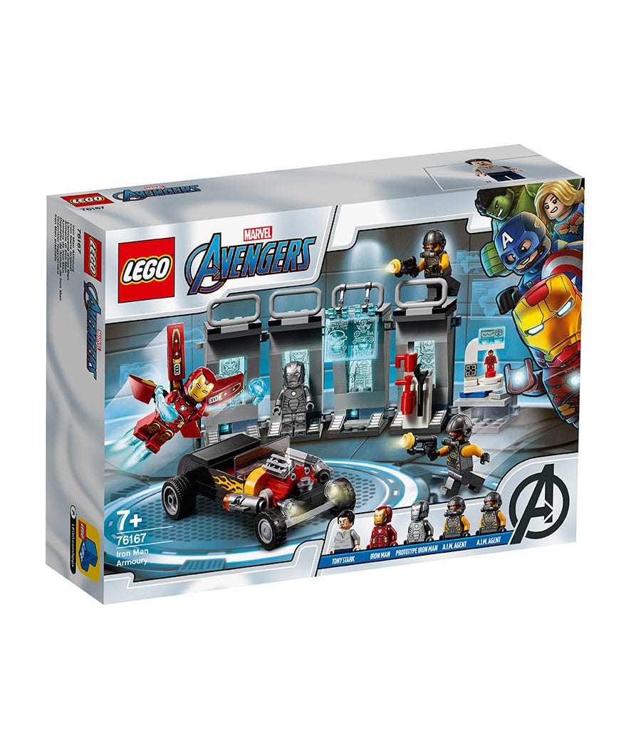 Super heroes armeria di Iron Man 
