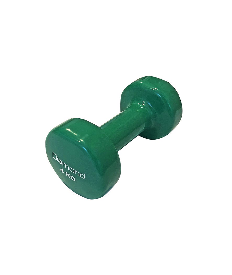 Manubrio per allenamento in vinile da 4 Kg verde