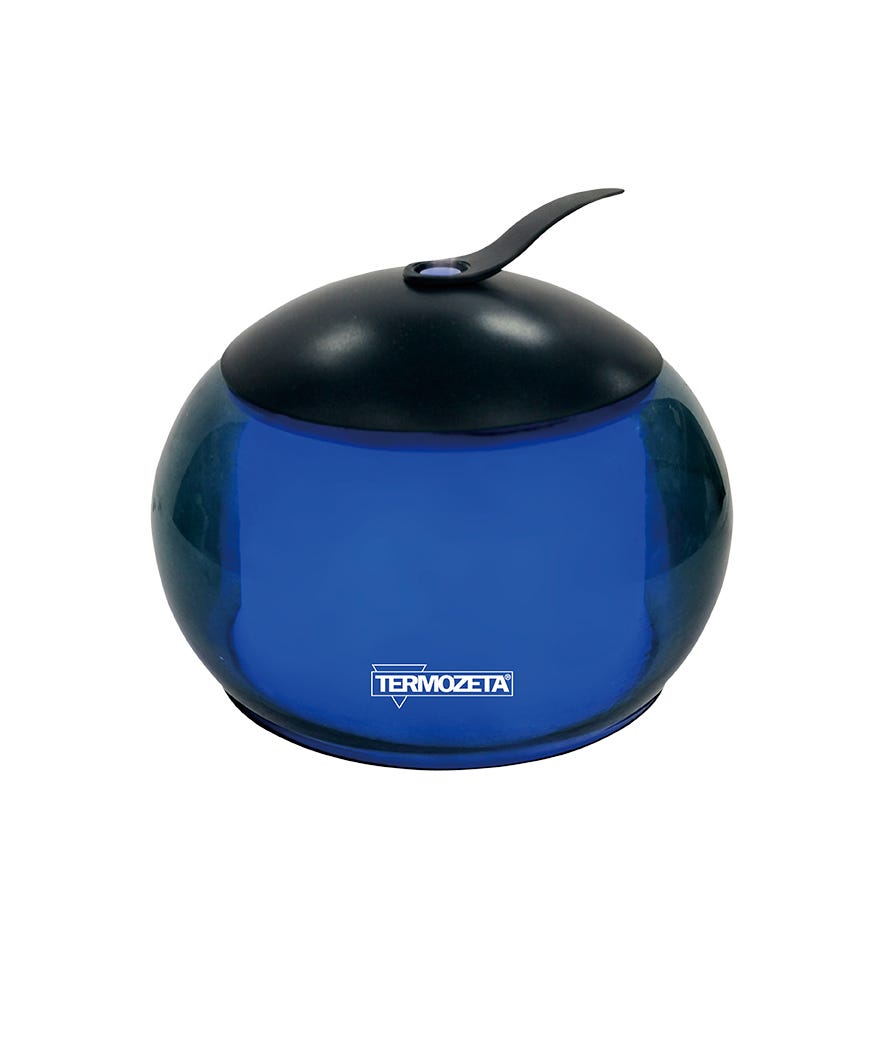Diffusore d'aroma in vetro con led blu 