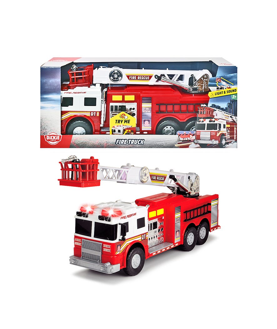 Fire rescue truck camion dei pompieri rosso