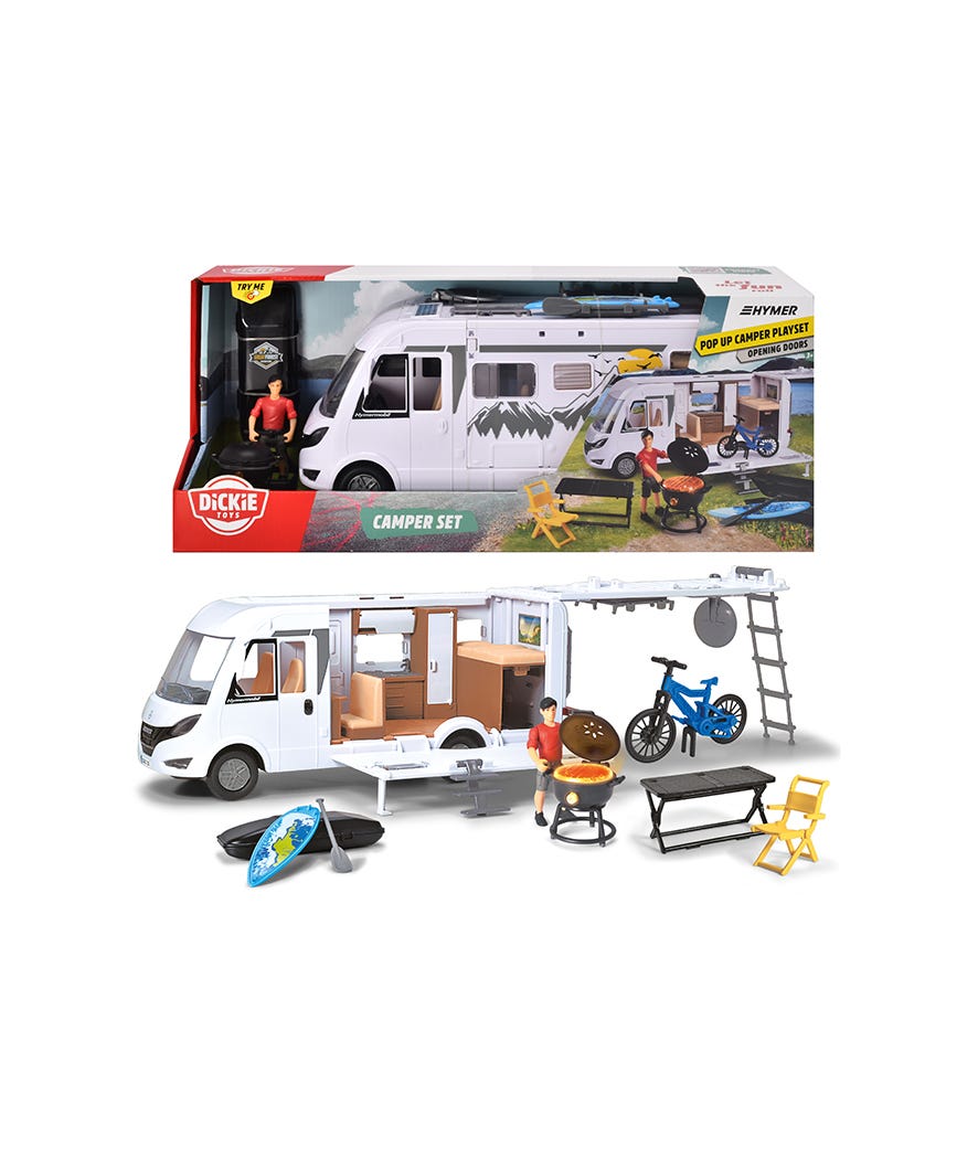 Camper set gioco bianco