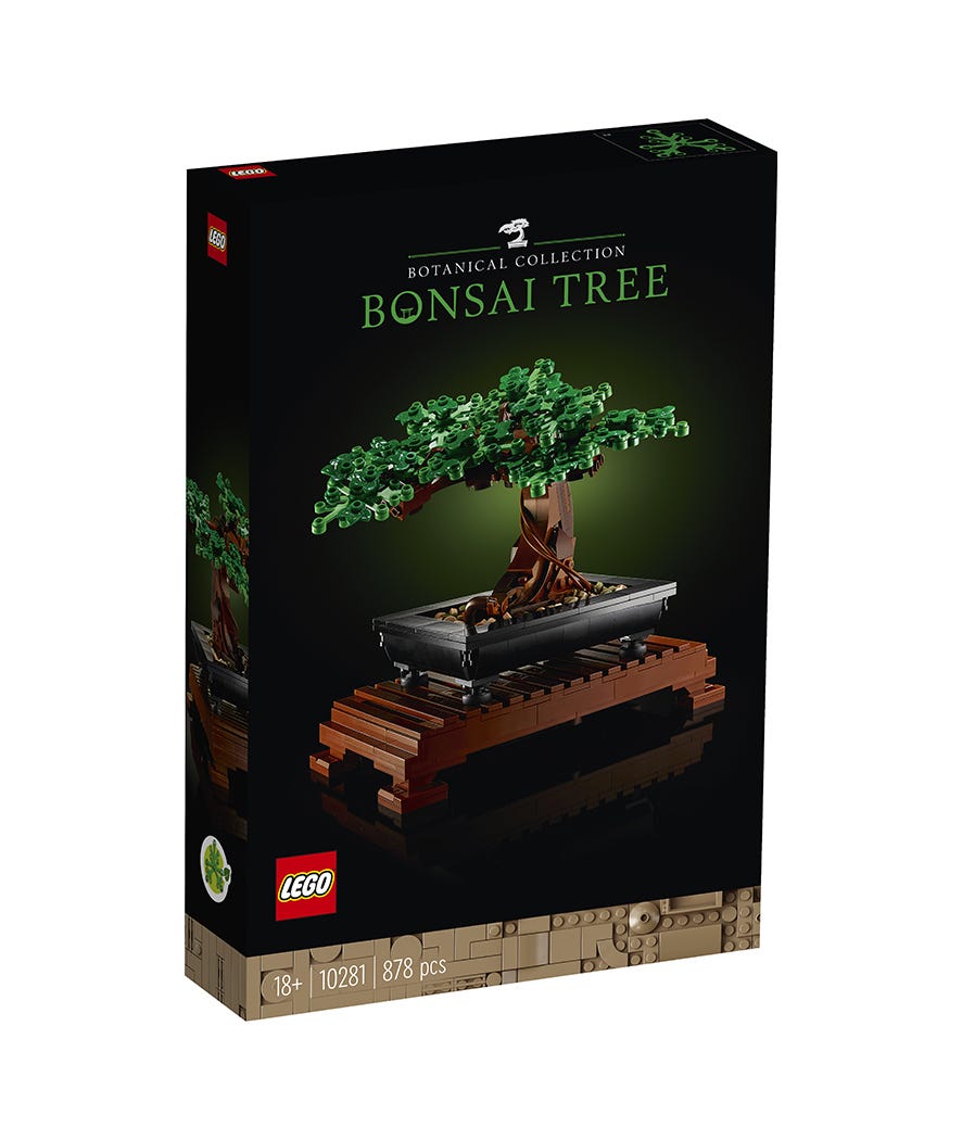 Icons albero bonsai 