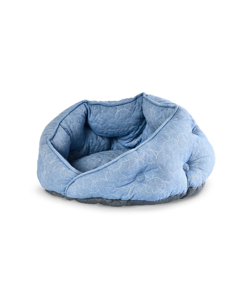 Cuccia per animali domestici 40x24 cm azzurro