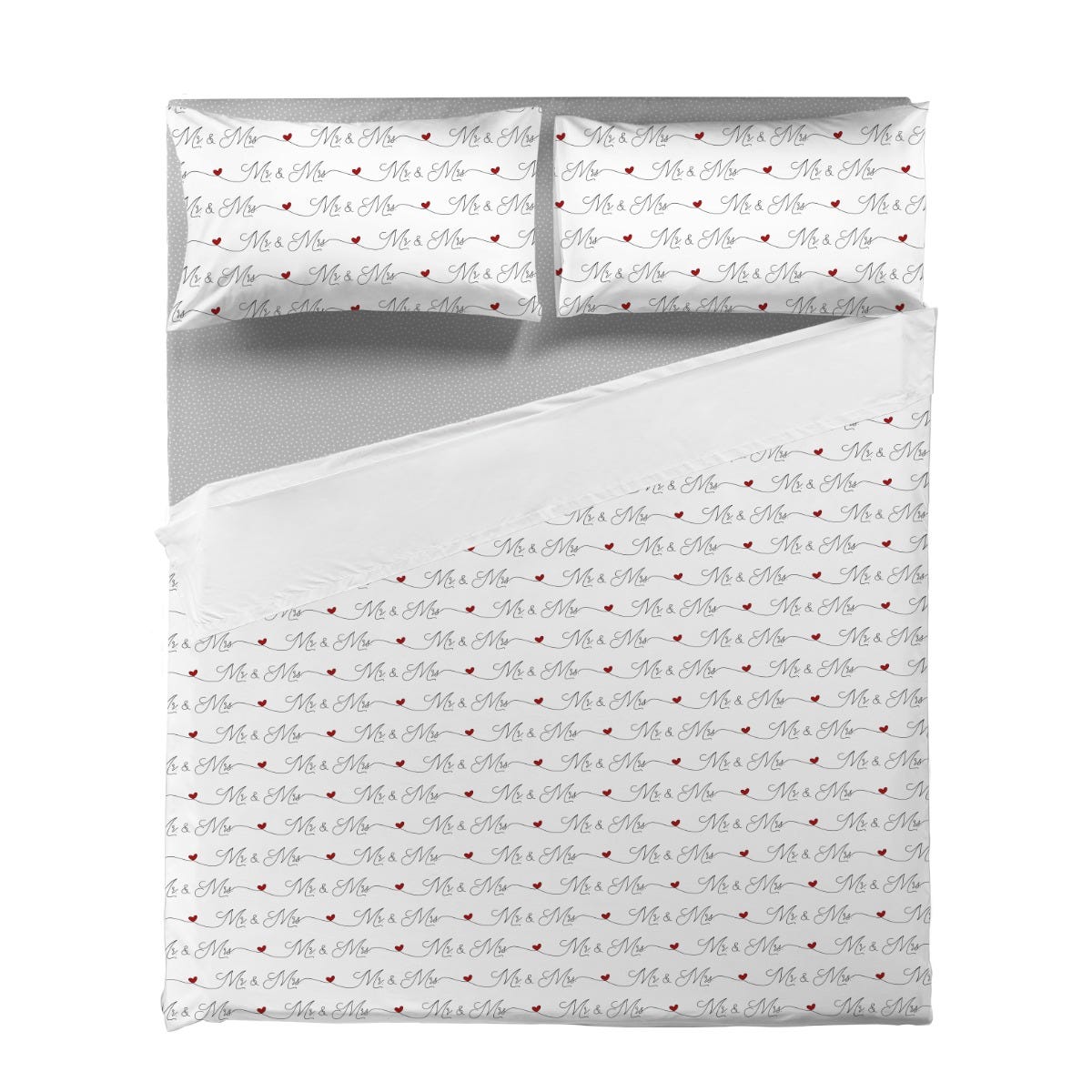Vicino a Te Completo letto /parure copripiumino matrimoniale