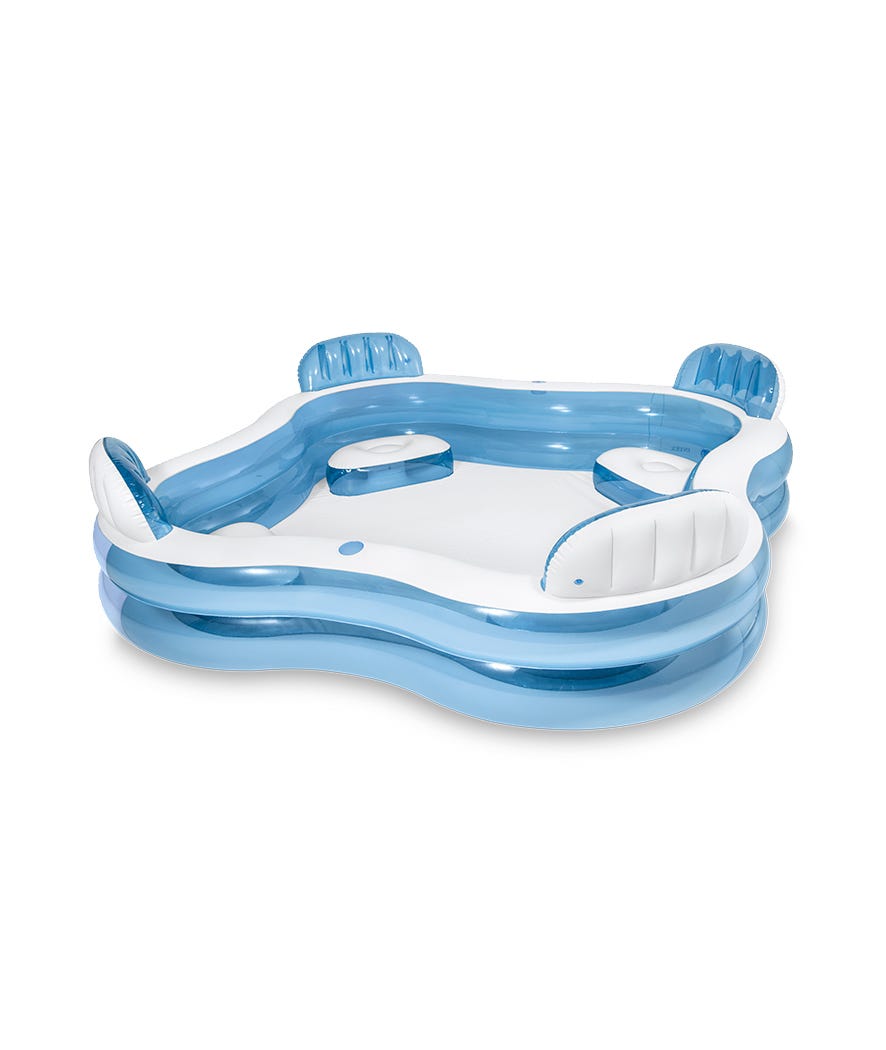 Intex Piscina family con 4 sedili 56475