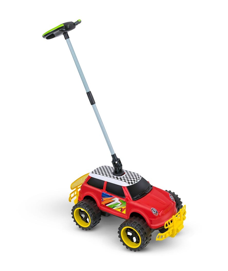 Auto big foot con volante 