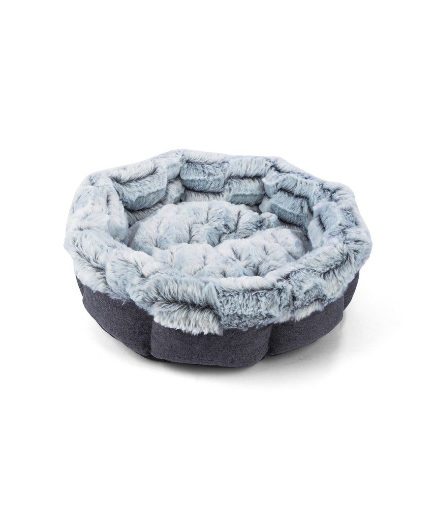 Cuccia coccola tonda grigio