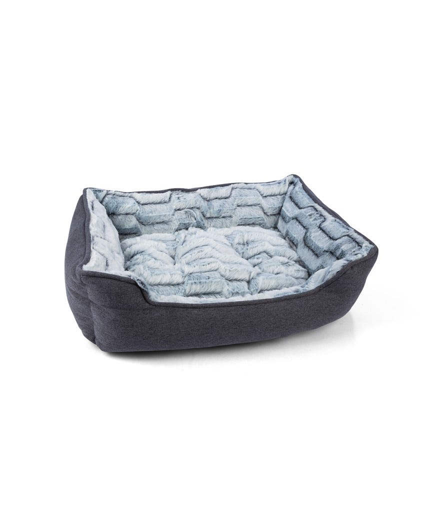 Cuccia coccola rettangolare grigio