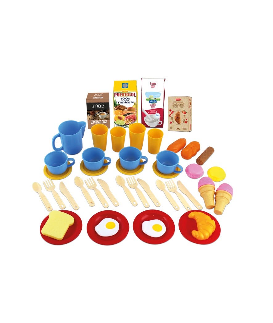 Set colazione multicolor