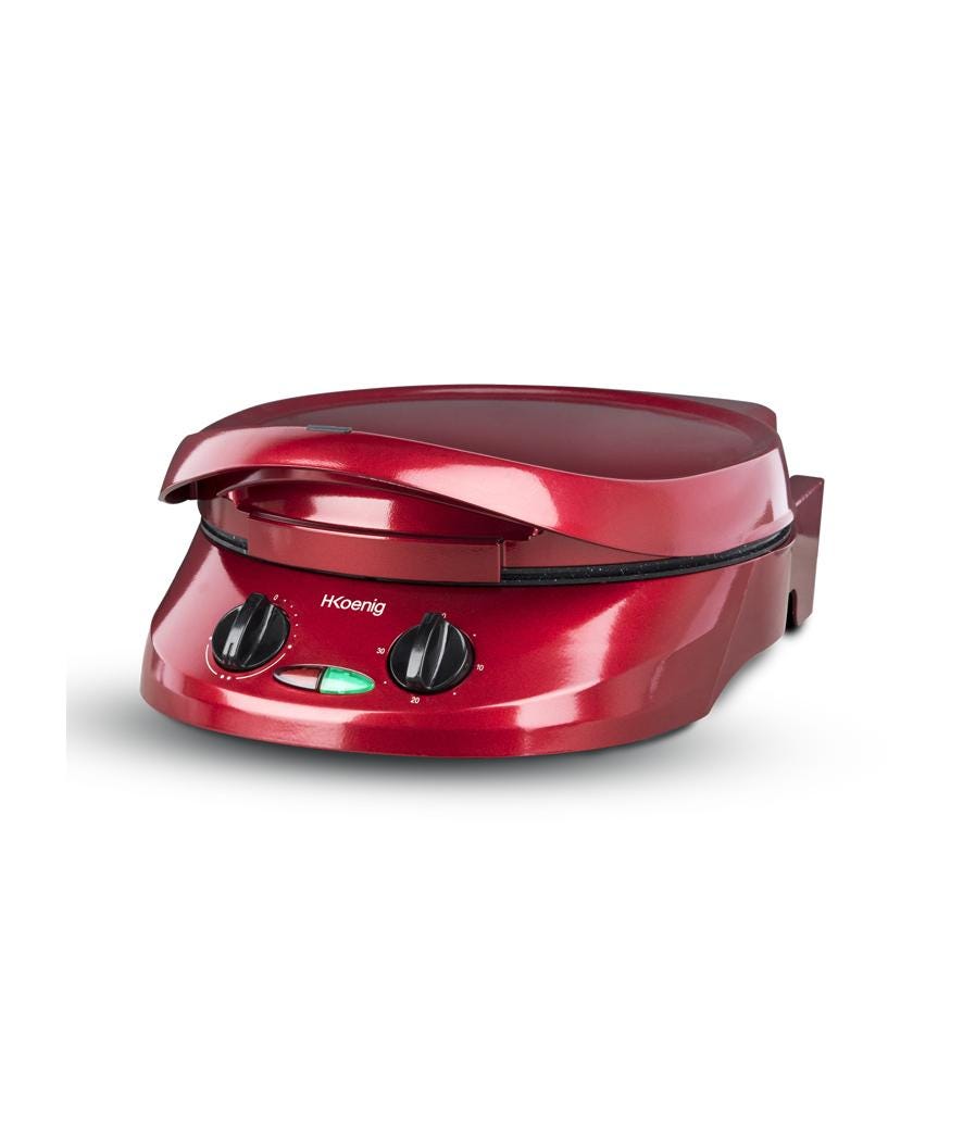 Mini forno per torte cupcakes piastra per crepes tart express TRT180 rosso