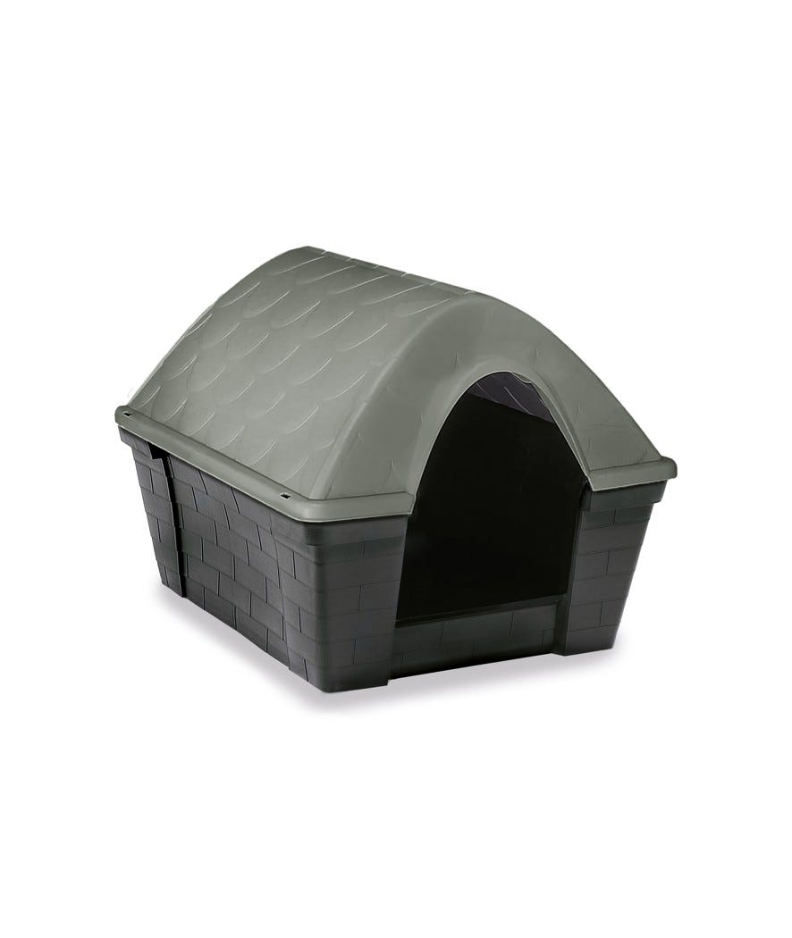 Cuccia Casa Felice Media foggy green e grigio ardesia