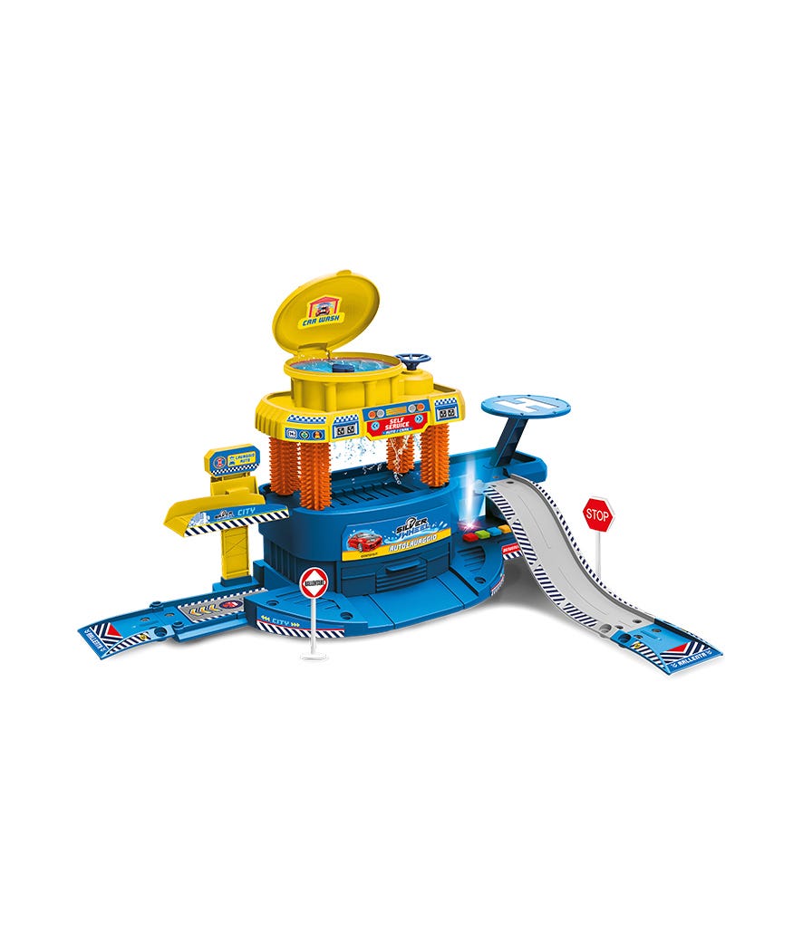 Set autolavaggio multicolor