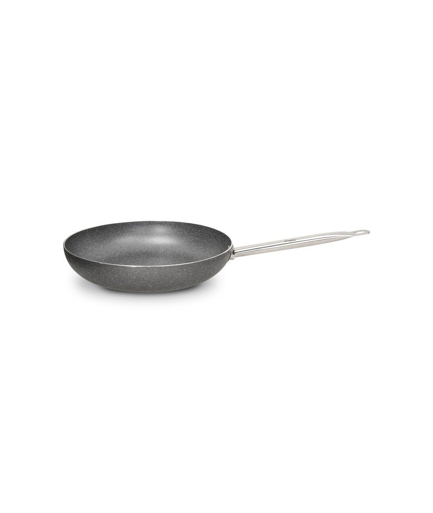 Padella alta 1 manico 36 cm Big Family grigio