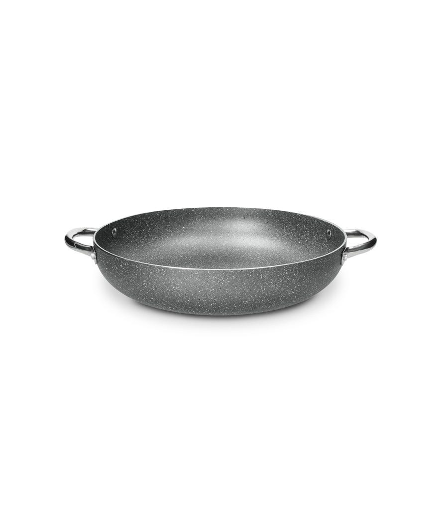 Tegame 2 manici 36 cm Big Family grigio
