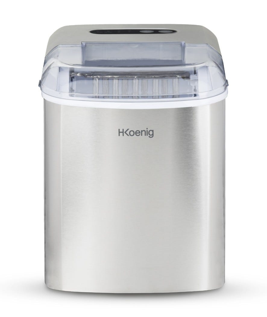 Macchina per il ghiaccio KB14 silver