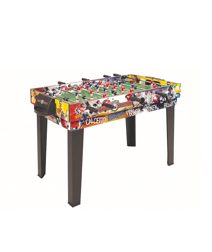 Calcetto 5 in 1 multigame verde