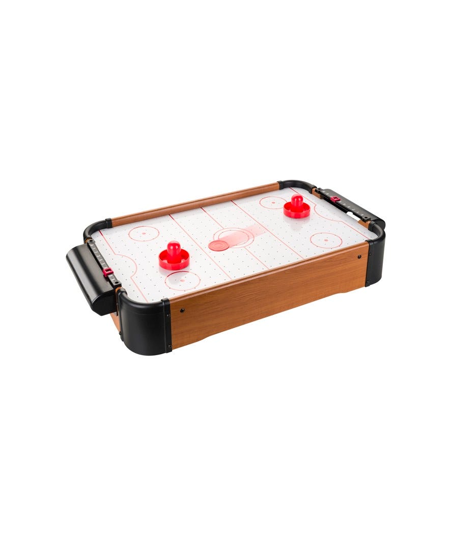 Air Hockey match mini hokey bianco