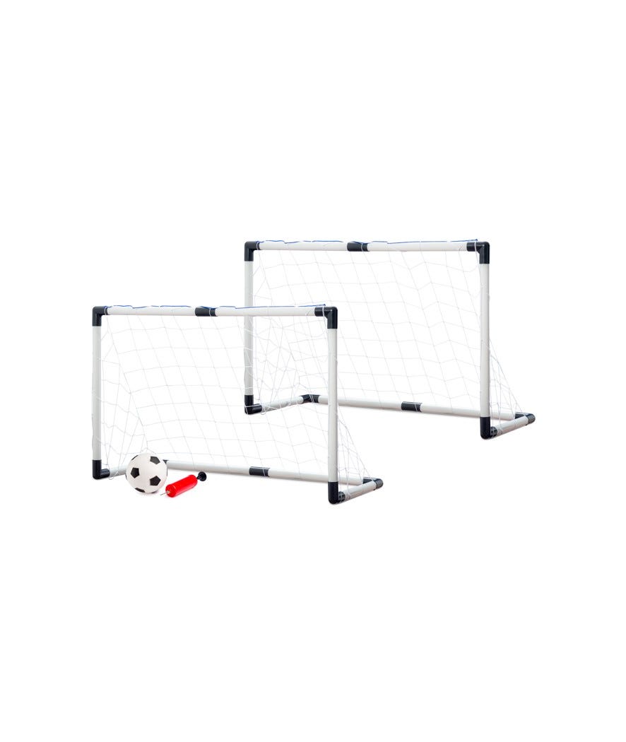 2 in 1 football set bianco