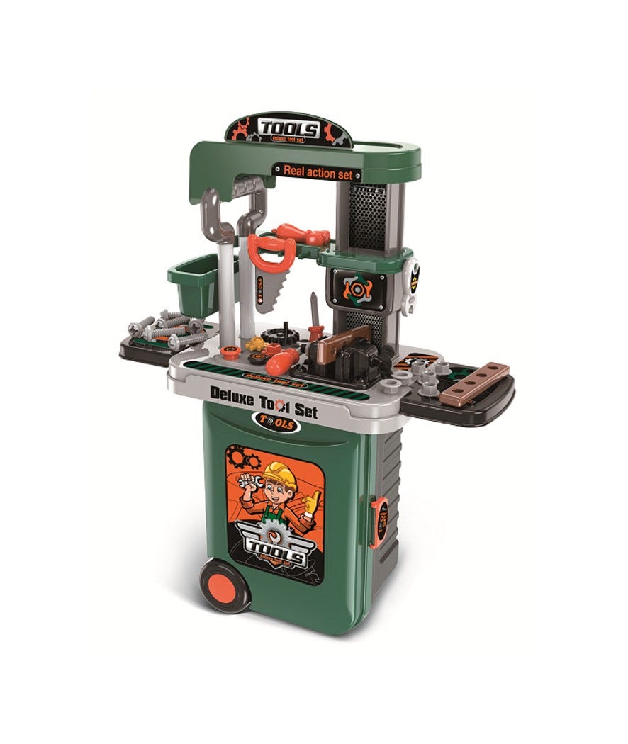 Trolley Mr Mech giramondo 3 in 1 multicolor
