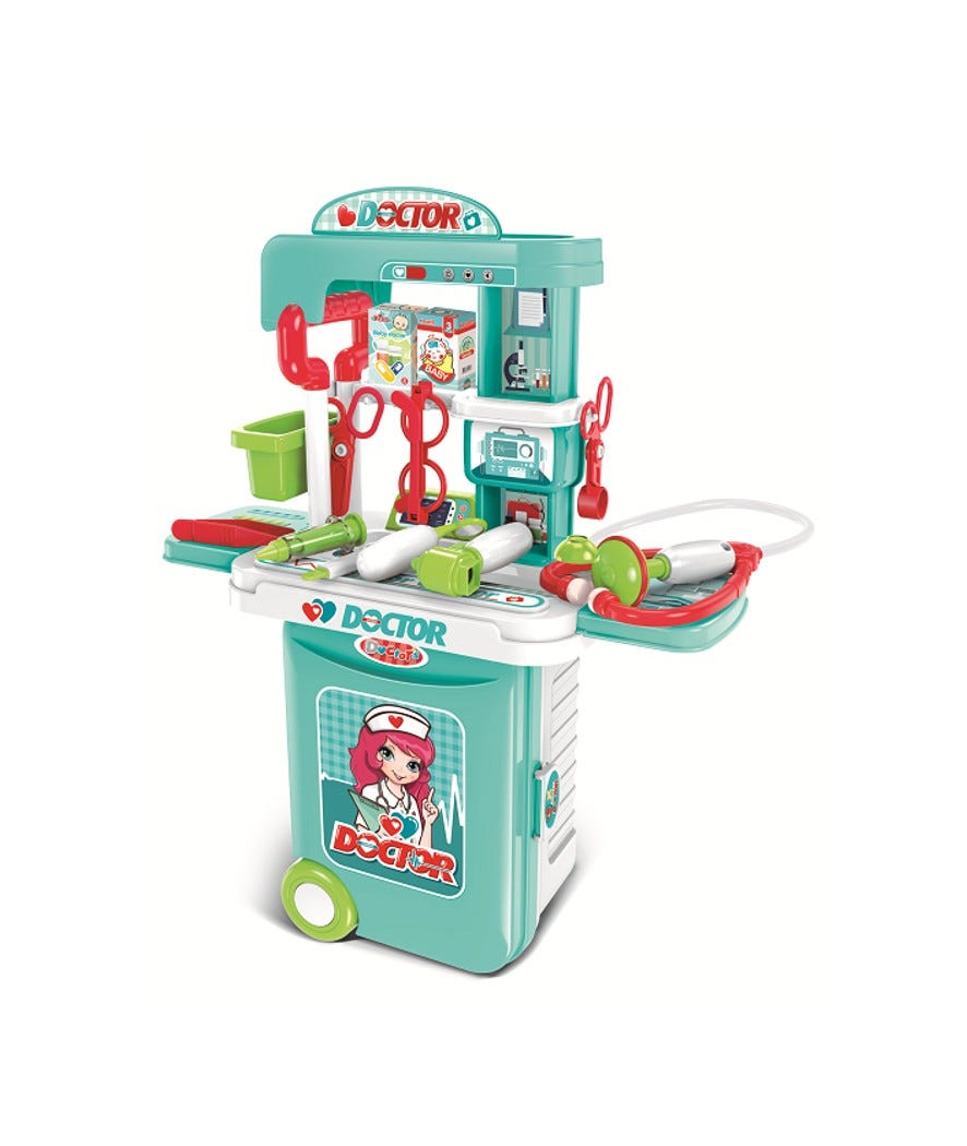 Trolley Mr Doc giramondo 3 in 1 multicolor