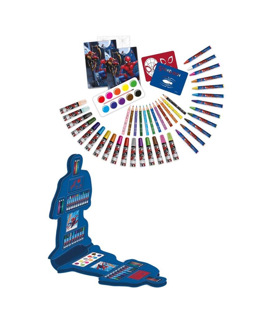 Valigetta di colori Spiederman multicolor