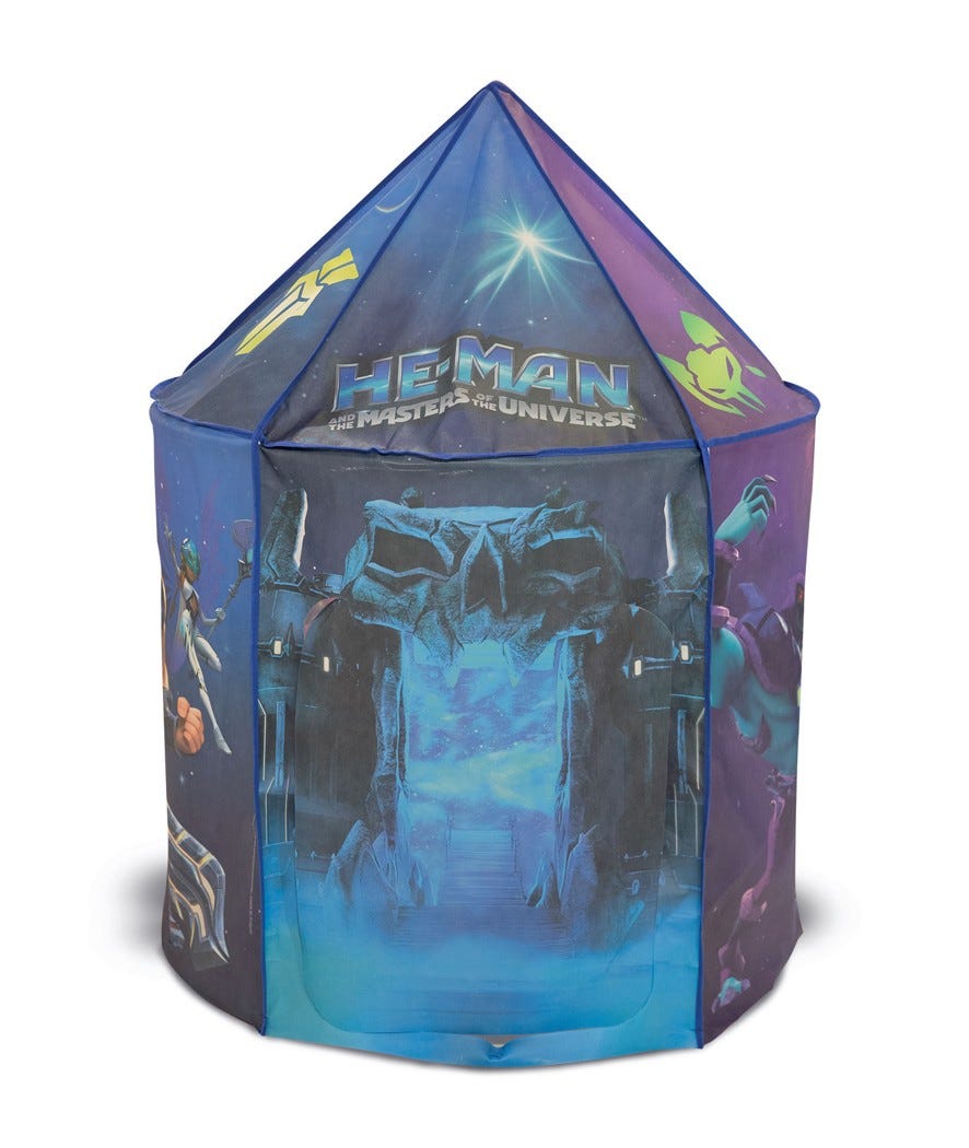 Tenda castello He man blu