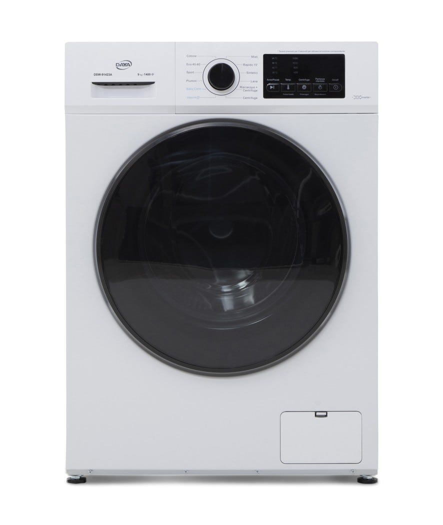Lavatrice a carica frontale 9 kg DSW 91423 A bianco