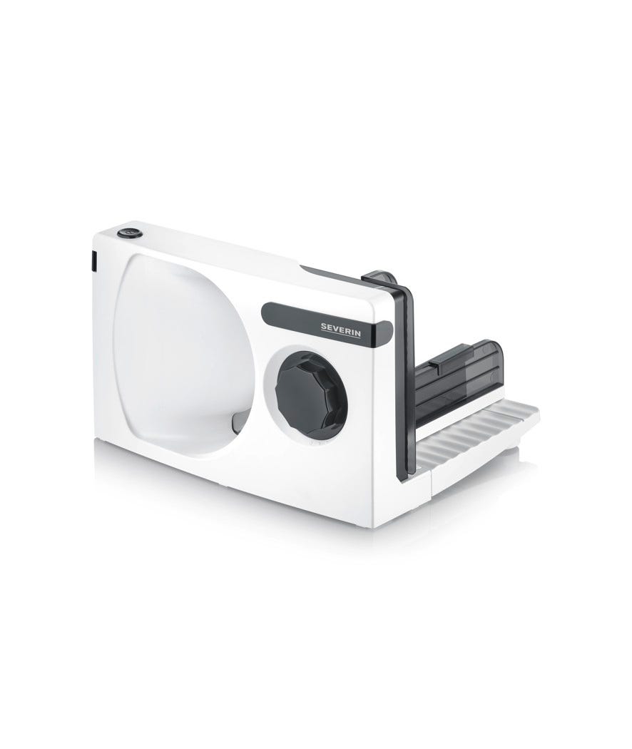 Affettatrice elettrica compatta AS3912 bianco