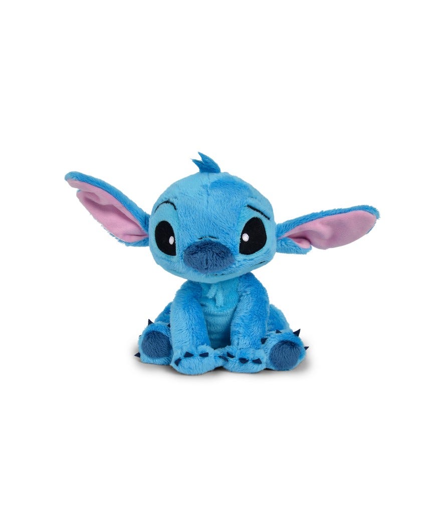 Peluche Stitch 20 cm azzurro