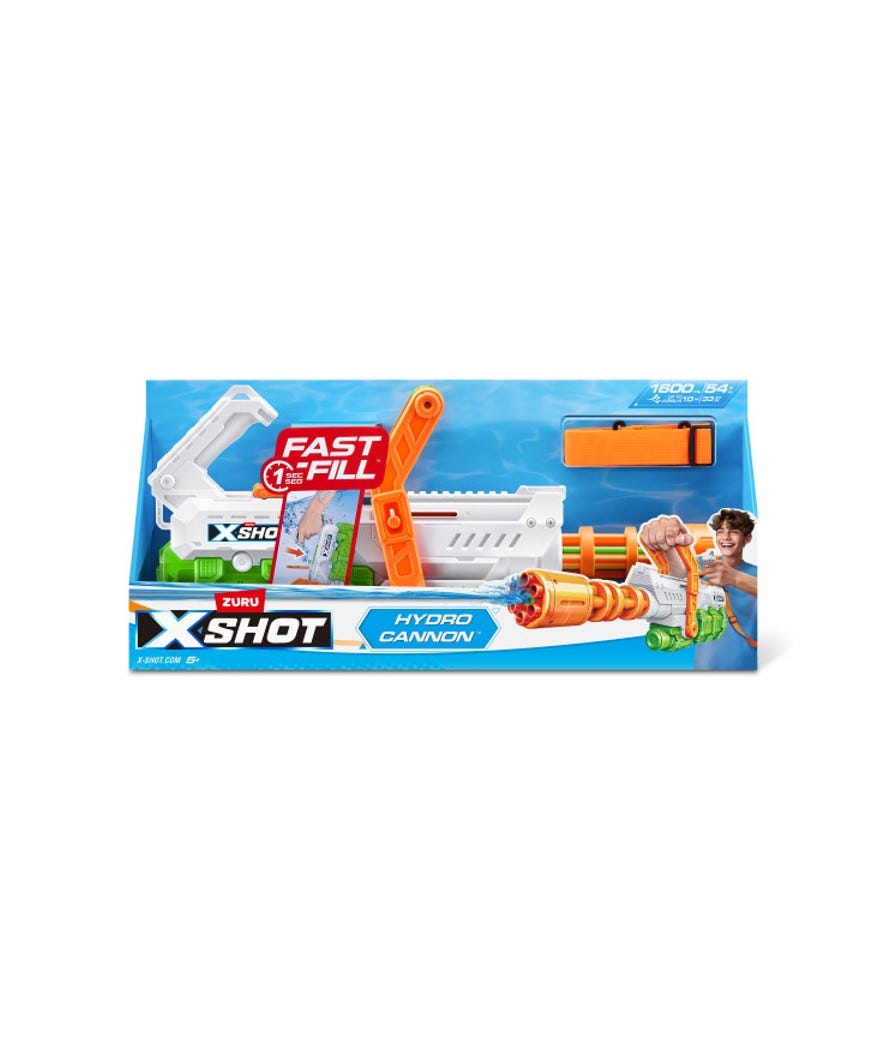 Pistola ad acqua X SHOT HYDRO CANNON 118112 multicolor