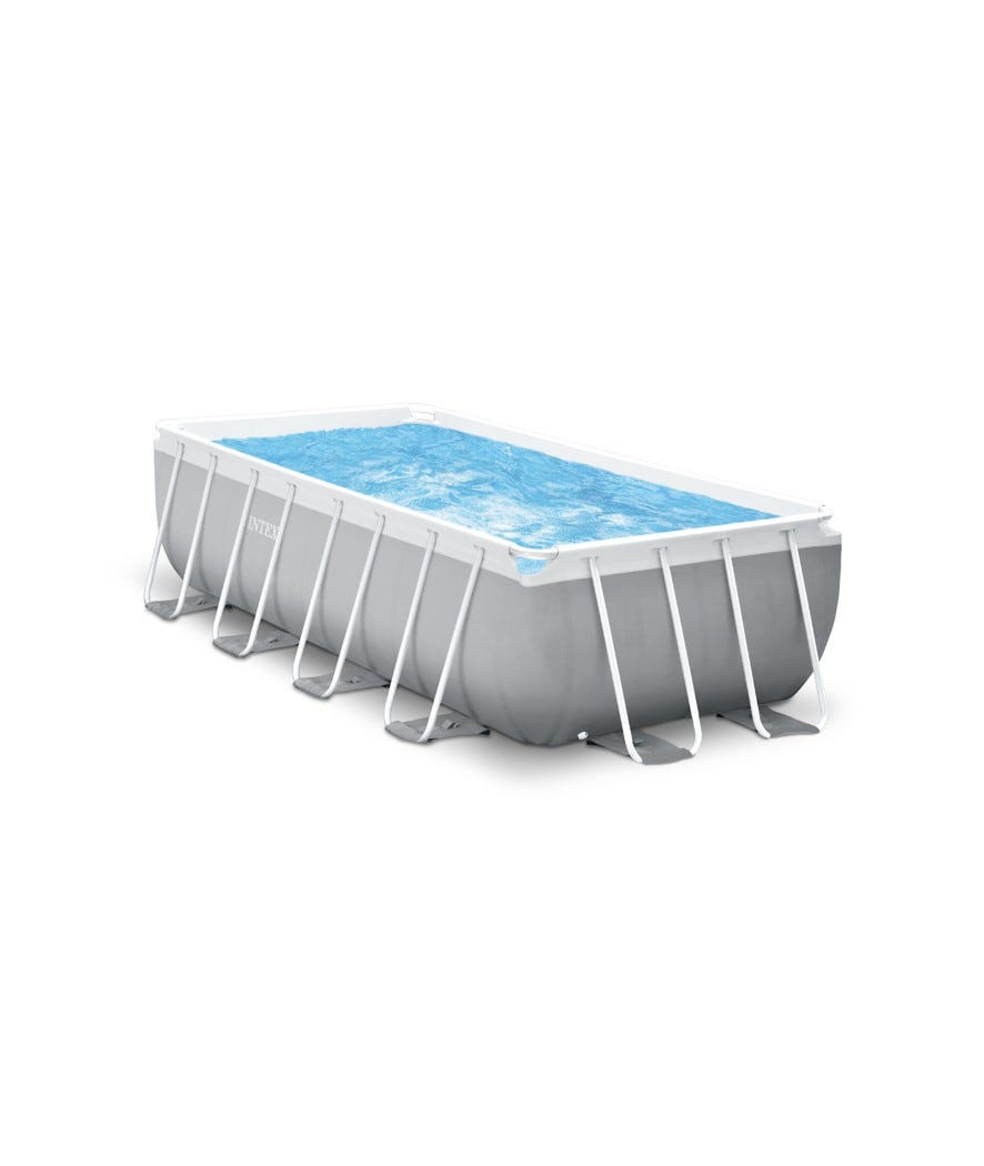 Piscina Prisma Metal Frame 26792 grigio