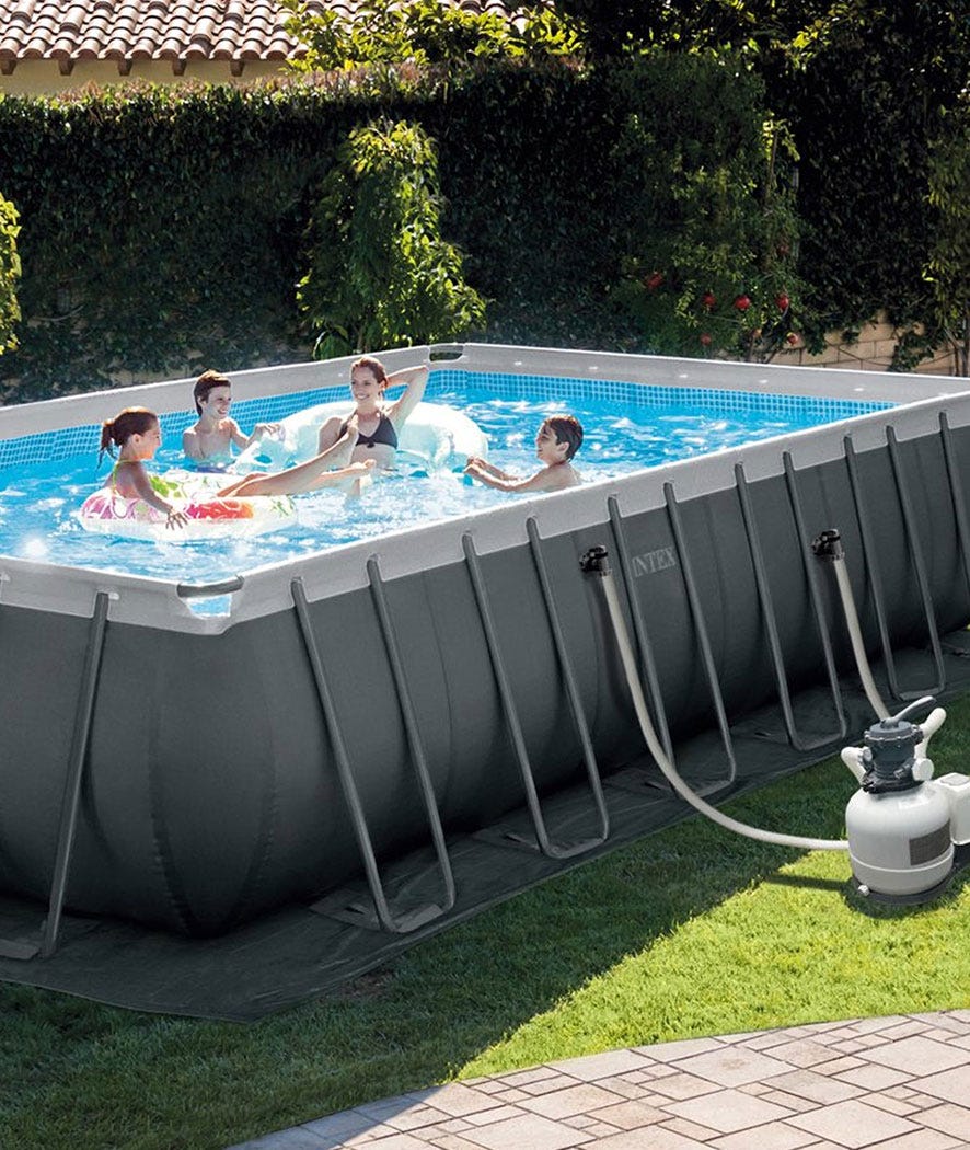 Intex Piscina Ultra XTR Frame rettangolare 26364