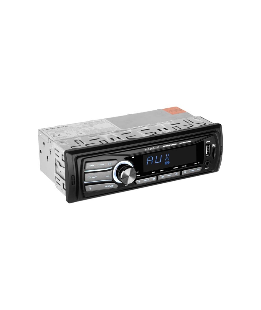 Sistema auto multimediale BT/USB/MSD/AX SA 400 nero