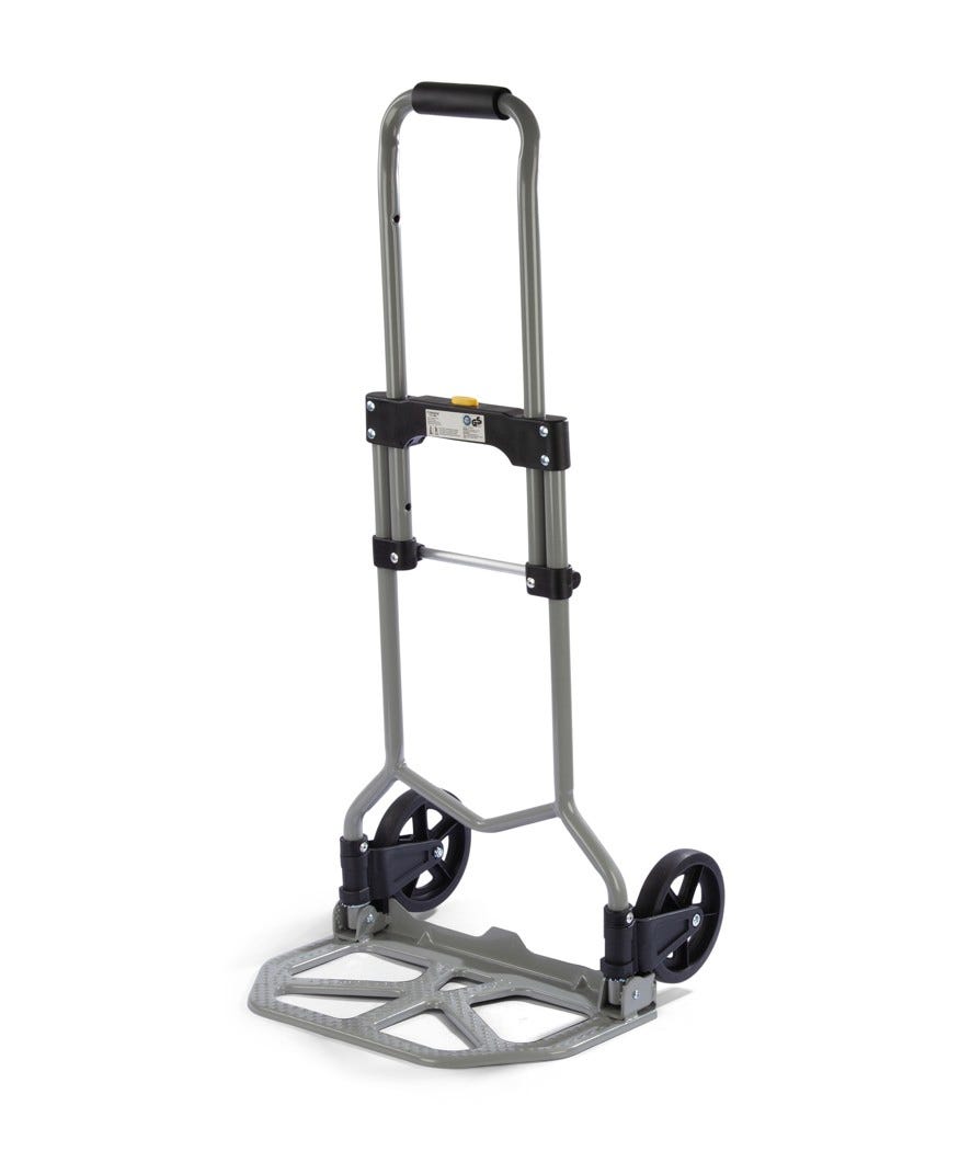 Carrello pieghevole grigio