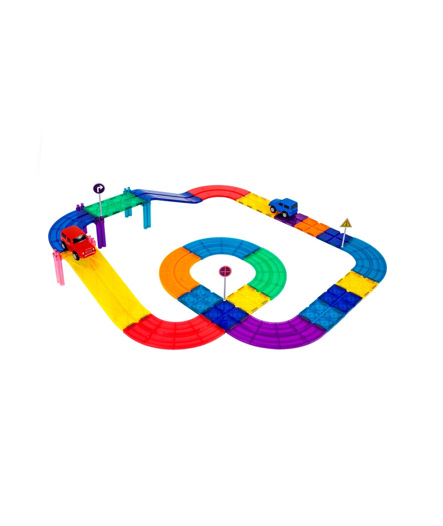 Magnetic pista auto multicolor