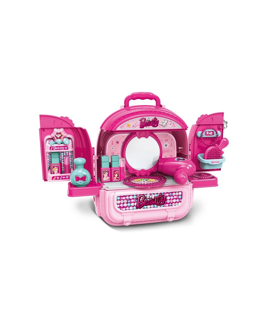 Zainetto 3 in 1 Beauty Saloon rosa