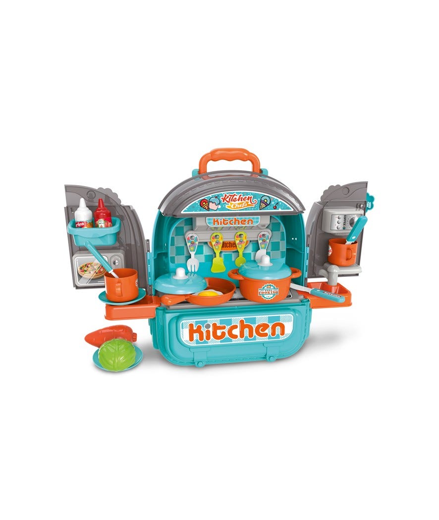Zainetto 3 in 1 Star Chef bicolor