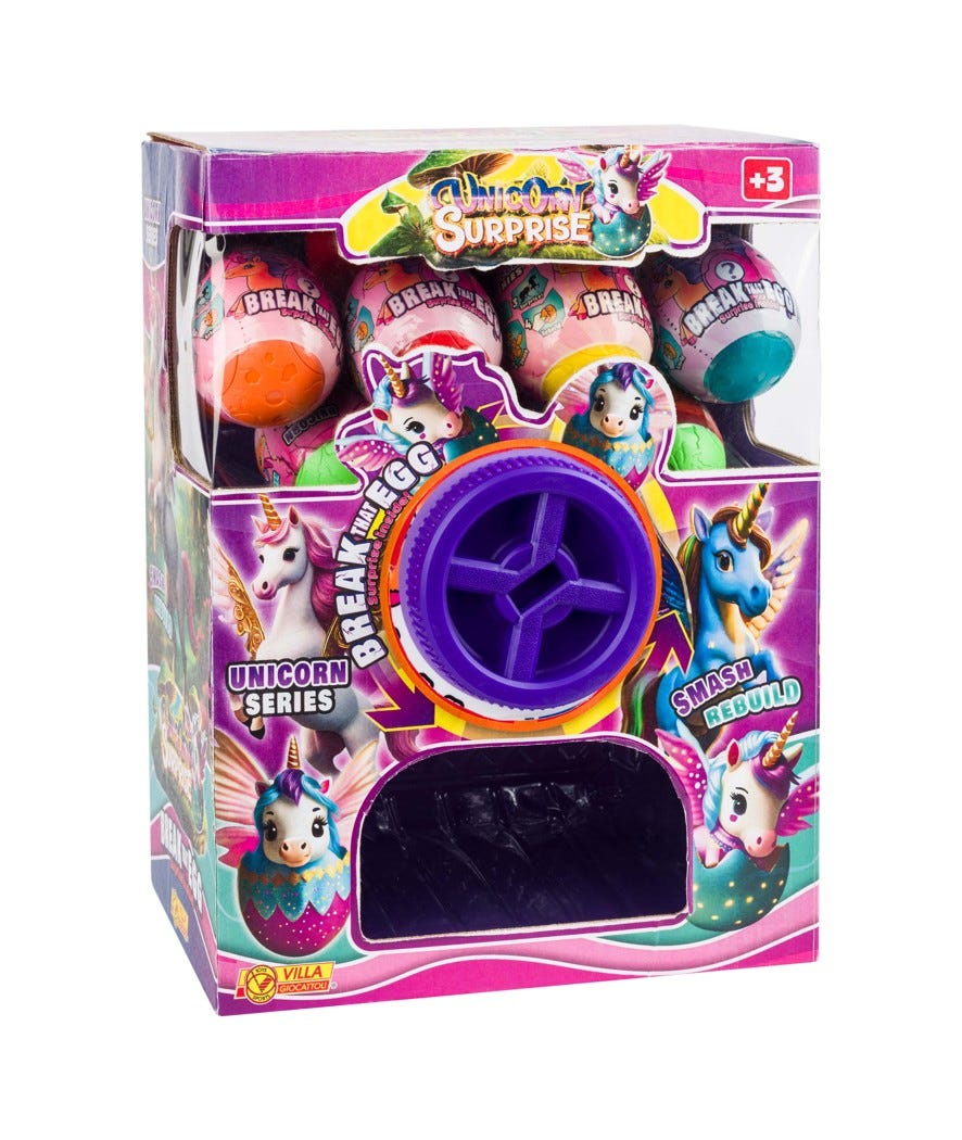 Rompi luovo Unicorn surprise viola