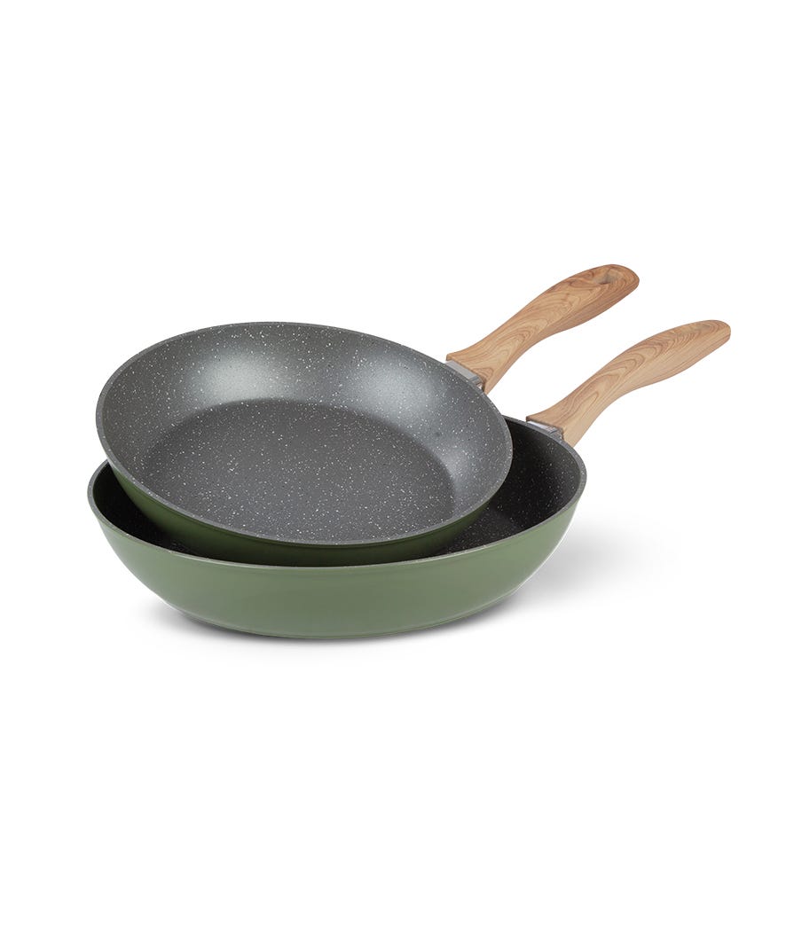 Tognana Set 2 padelle 24 e 28 cm Sage Stone