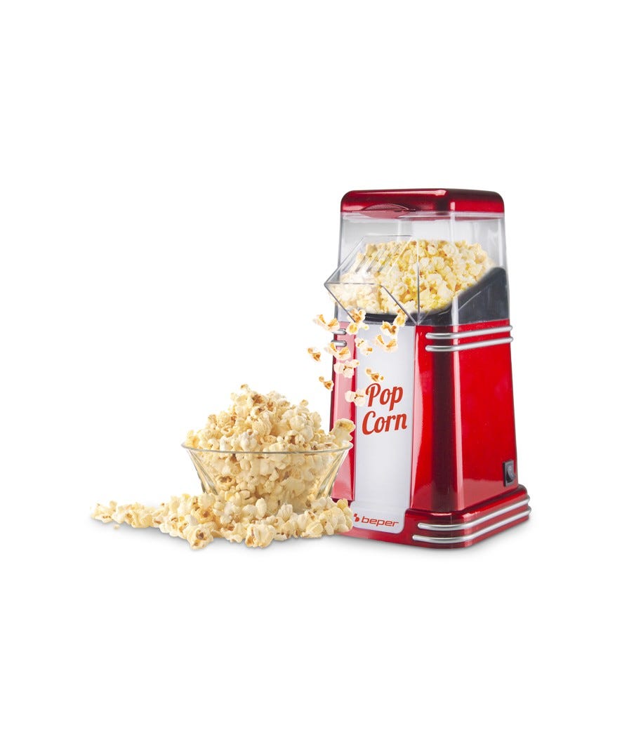 Macchina per pop corn rosso